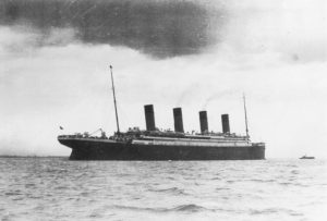 Last photo taken of the Titanic